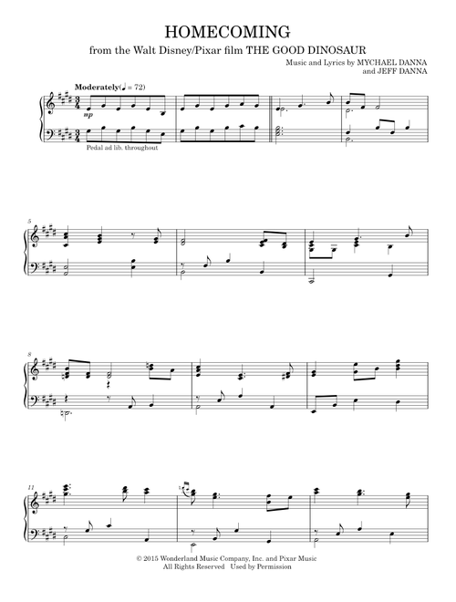 Homecoming - Jeff Danna, Mychael & Jeff Danna, Mychael Danna (Piano Solo)