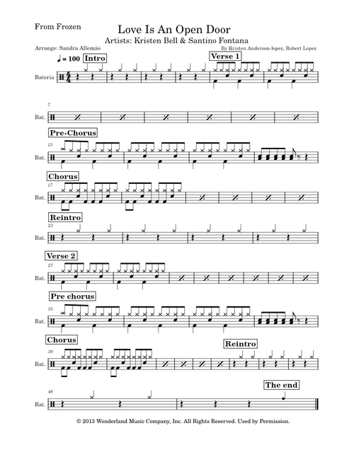 Love Is An Open Door (from Disney's Frozen) – Kristen Bell, Santino Fontana Love is an open door