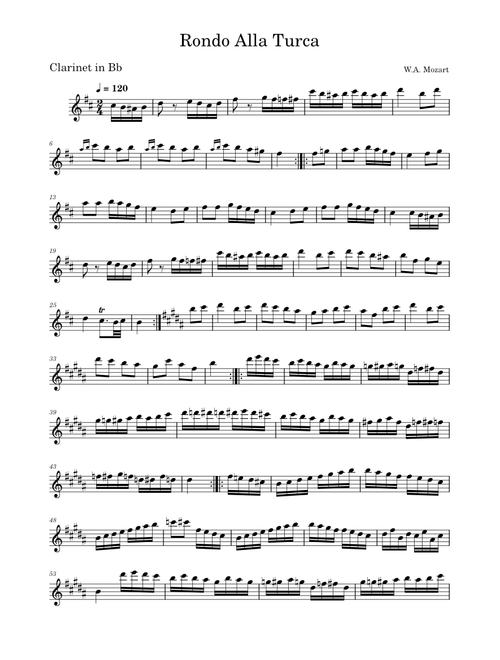 Rondo Alla Turca