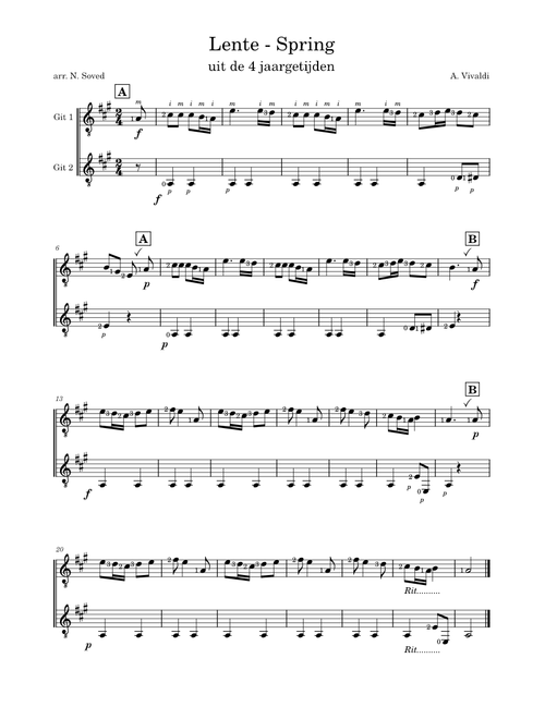 Spring – Antonio Vivaldi