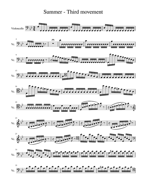 Four Seasons, Op. 8 – Antonio Vivaldi