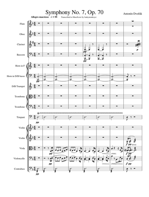 Symphony no 7 in D minor - Antonín Dvořák