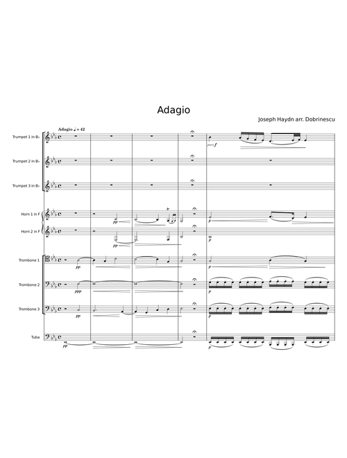 Sonata E Flat Major, Adagio e Cantabile - Joseph Haydn