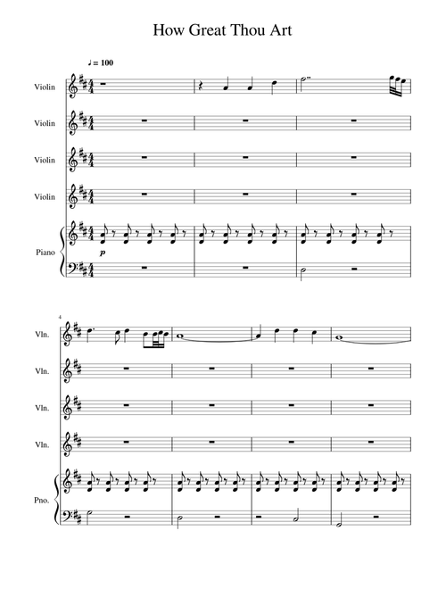 How Great Thou Art