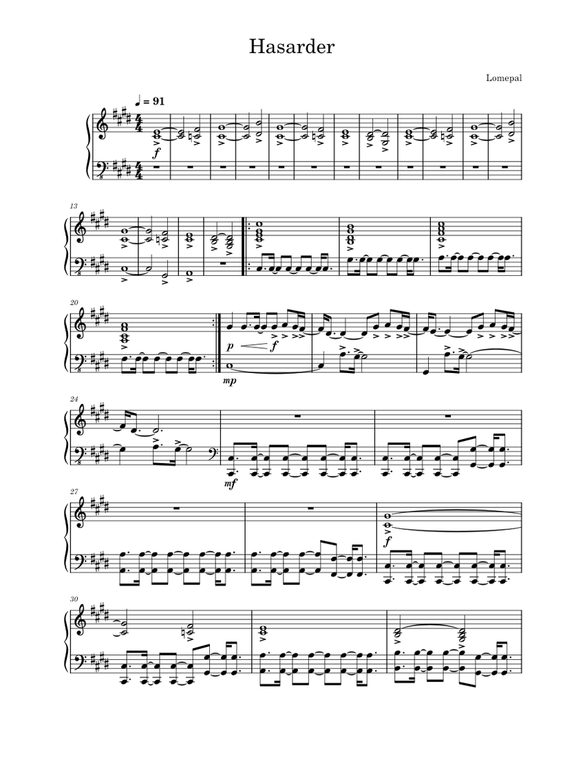hasarder-lomepal-piano-arrangement-sheet-music-for-piano-solo