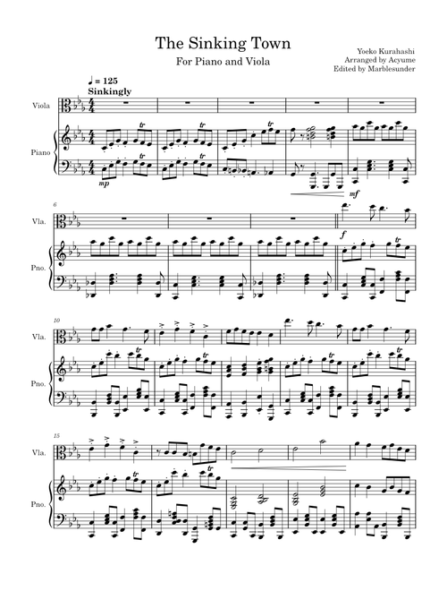 Sinking Town – Yoeko Kurahashi