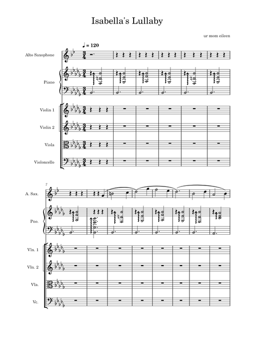Isabella's Lullaby – Takihiro Obata
