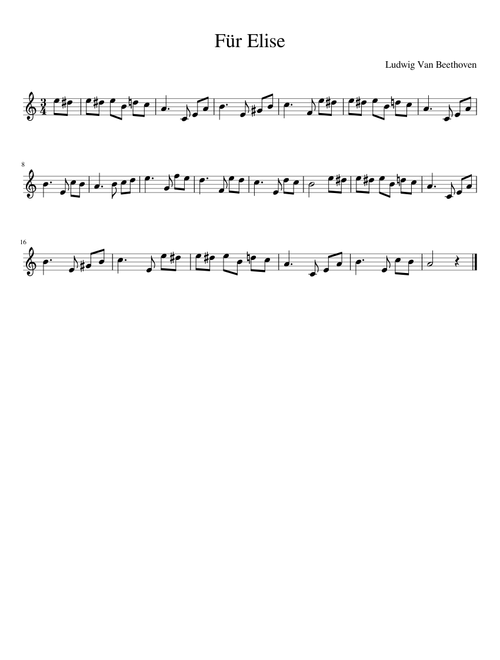 Für Elise