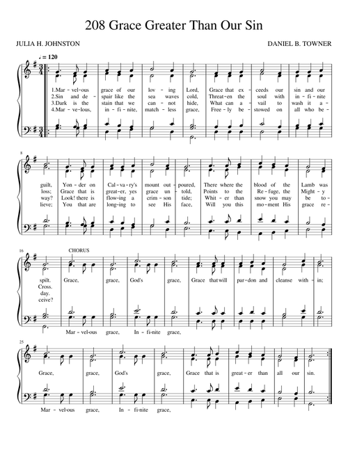 208 Grace Greater Than Our Sin