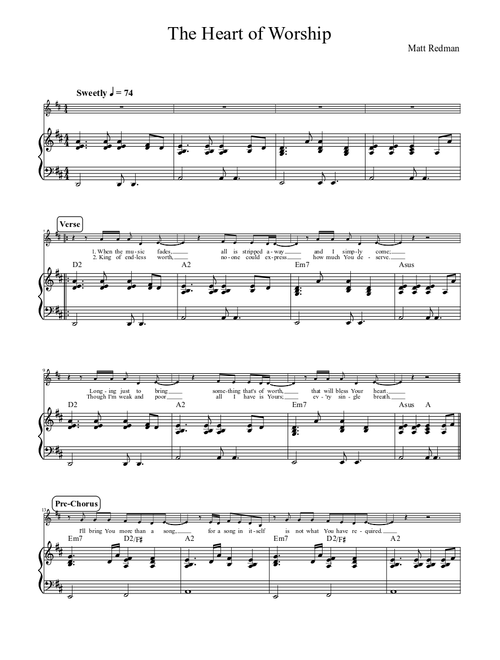 The Heart of Worship-Matt Redman