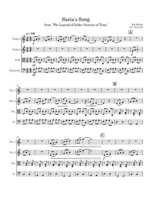 Lost Woods String Quartet