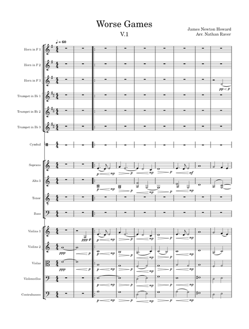 アイネム：ダントンの死　〜スタディスコア Adam Clayton Wendt | Free sheet music | Download PDF or