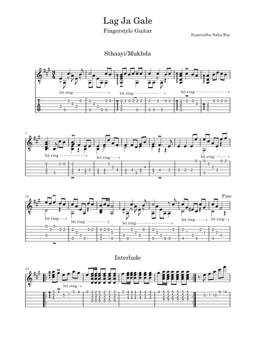 Lag ja gale – Lata Mangeshkar