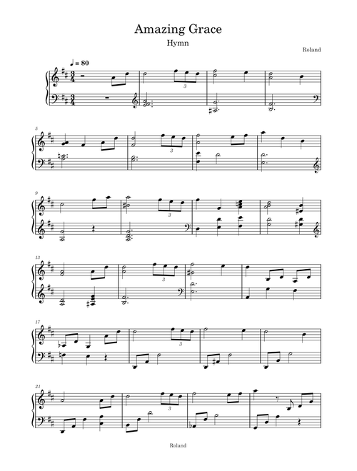 Roland Dyens sheet music by borssch1982 | Play, print, and