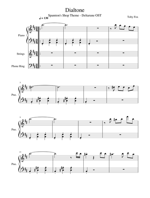Dialtone – Toby Fox