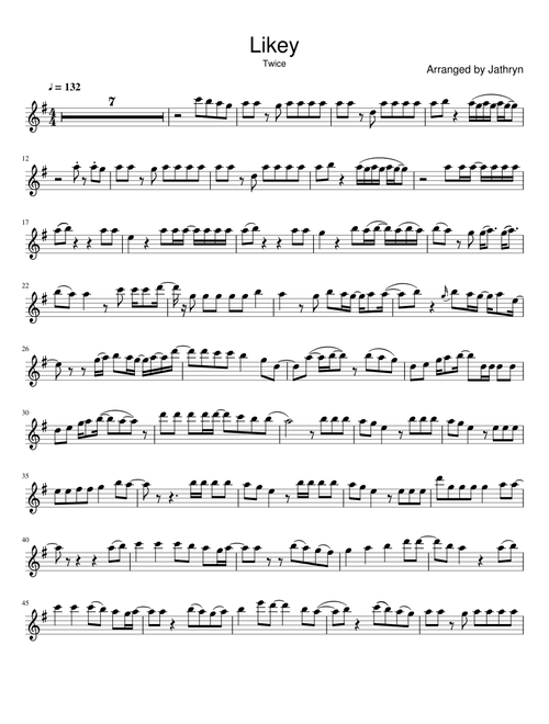 Likey – TWICE (Flute)