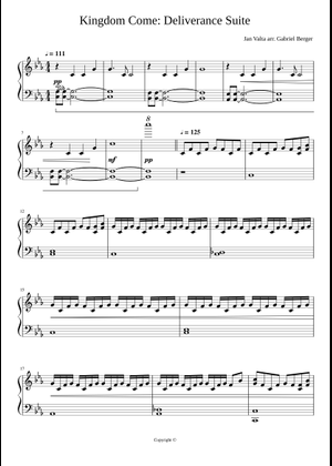 Camp Celebration - Kingdom Come: Deliverance 2 Sheet Music with
