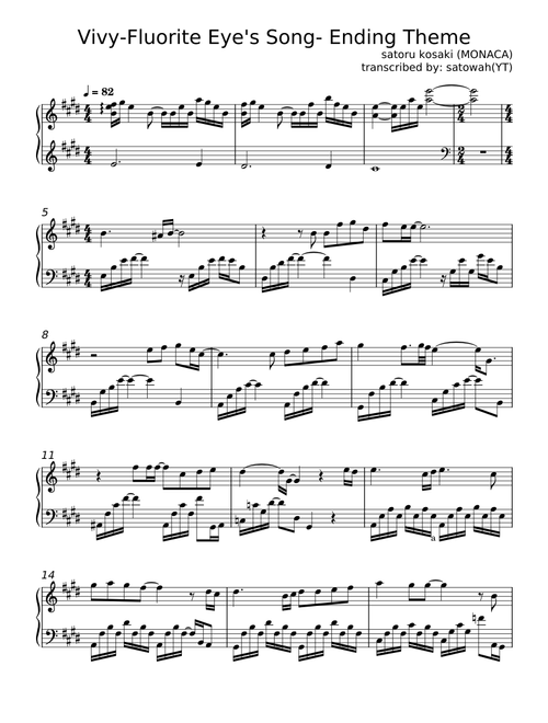Fluorite Eye's Song - Satoru Kosaki