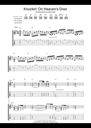 Play Official version of Chinese democracy Sheet Music by Guns N