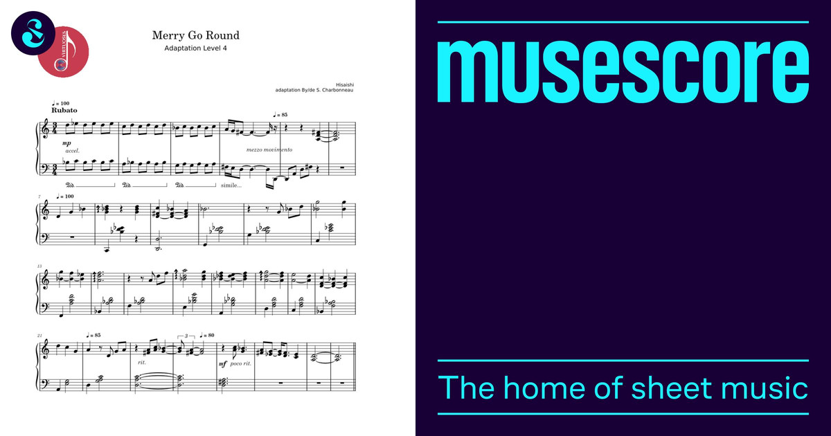 Merry Go Round - Level 4 Sheet Music for Piano (Solo) | MuseScore.com