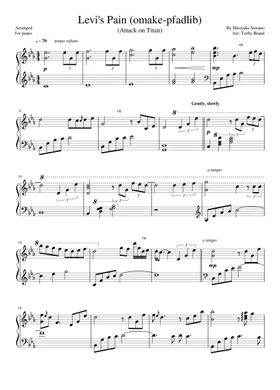 Free omake-pfadlib by Hiroyuki Sawano sheet music | Download PDF or print  on 