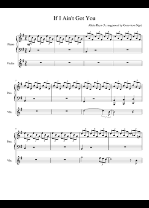 Play Official version of If I Ain't Got You Sheet Music by