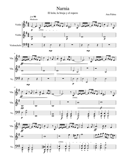 Narnia Lullaby