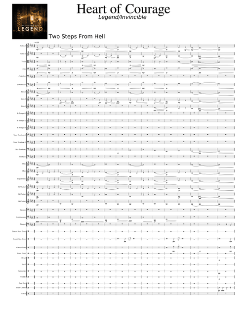Heart of Courage (Orchestral) - [No Choir]