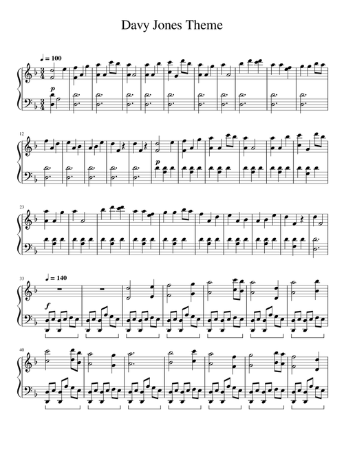 Davy Jones Theme -Hans Zimmer