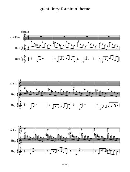 great fairy fountain theme