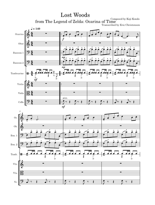 Lost Woods - Ocarina of Time