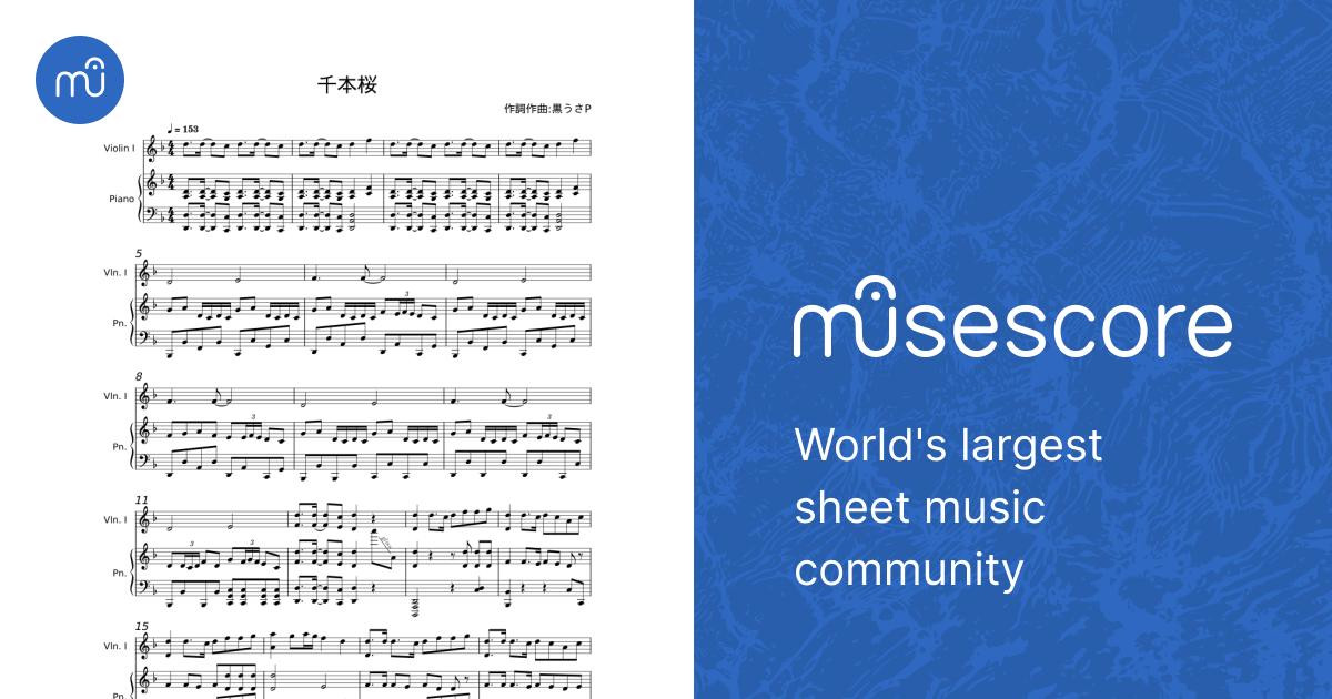 【楽譜付】CONTEXT / sakuzyo.com Free Sakuzyo sheet music | Download PDF or print on