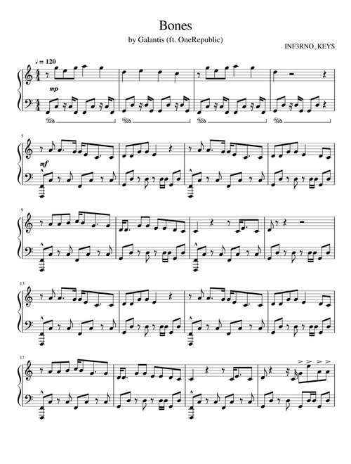 Bones by Galantis (ft. OneRepublic)