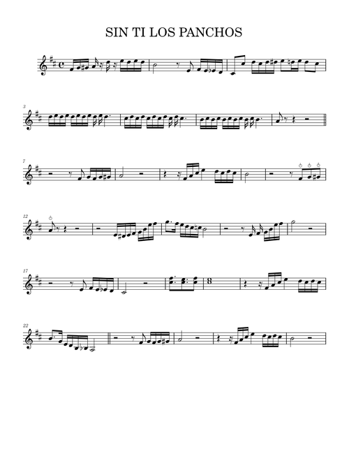 Sin ti – Trio Los Panchos