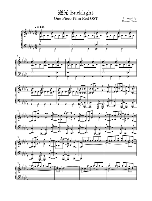 Kar333 | Free sheet music | Download PDF or print on