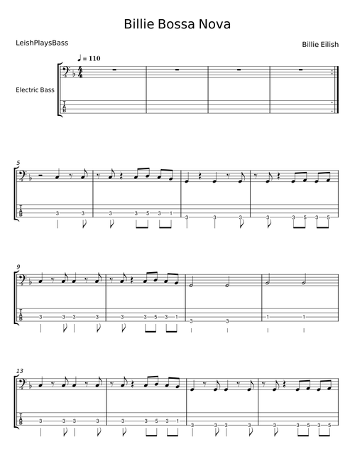 Billie Bossa Nova - Billie Eilish