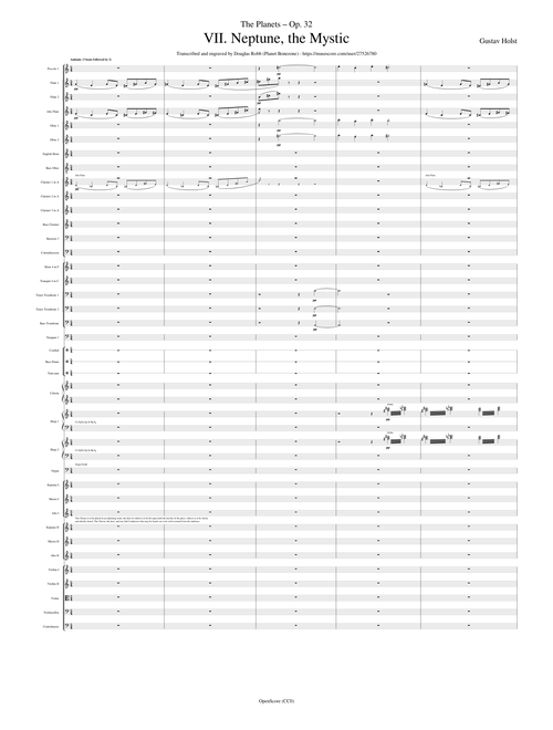 Holst – The Planets – VII. Neptune, the Mystic