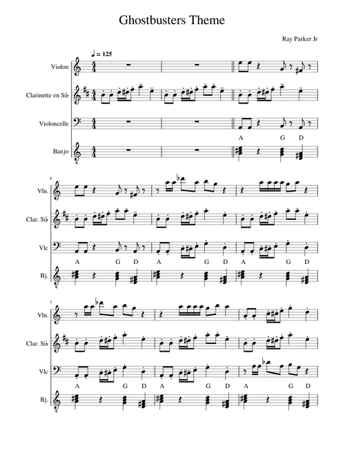 Ghostbusters Theme