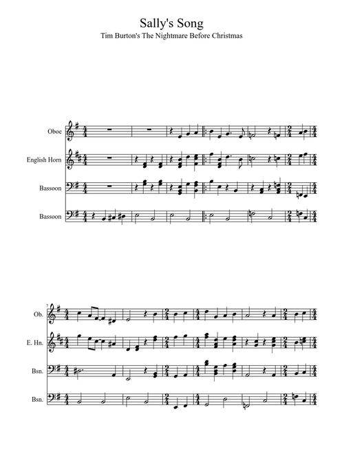Sally's Song