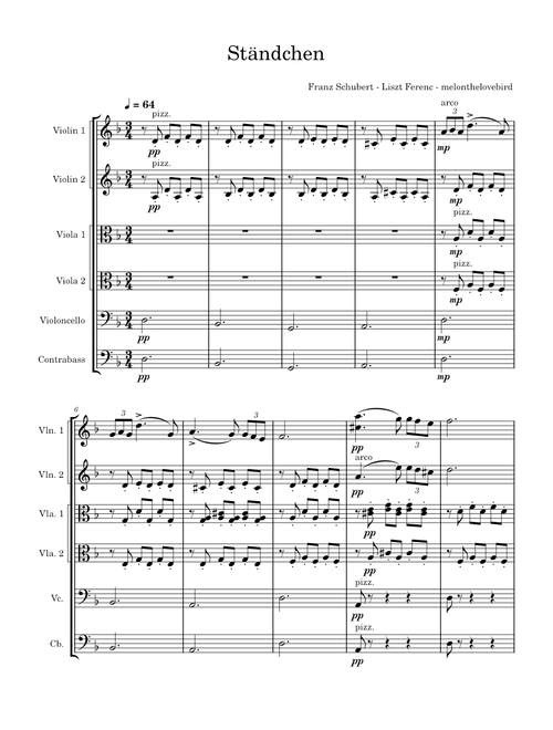 Schwanengesang, No. 4, Ständchen, D 957 – Franz Schubert