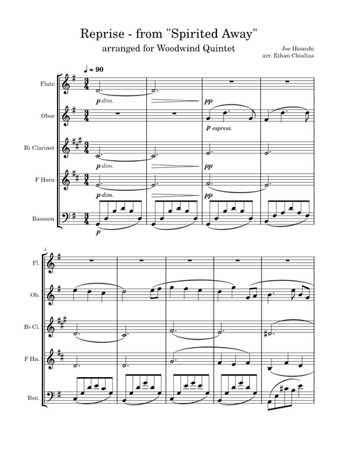 Spirited Away - Reprise – Joe Hisaishi