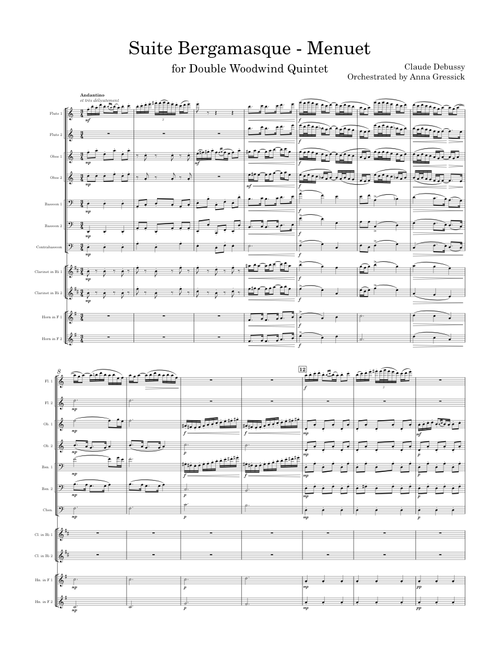 Suite bergamasque – Claude Debussy