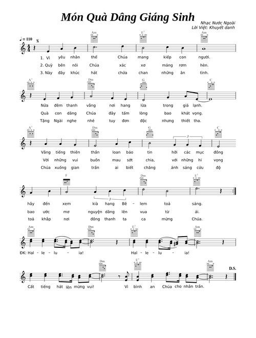 Món Quà Dâng Giáng Sinh – Khuyết danh