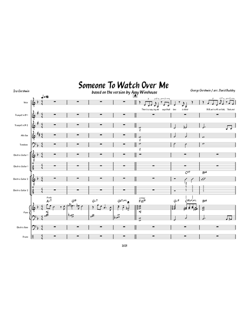 Someone To Watch Over Me – George Gershwin, Ira Gershwin