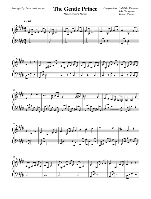 The Gentle Prince (Prince Lyon's Theme) from Fire Emblem: The Sacred Stones