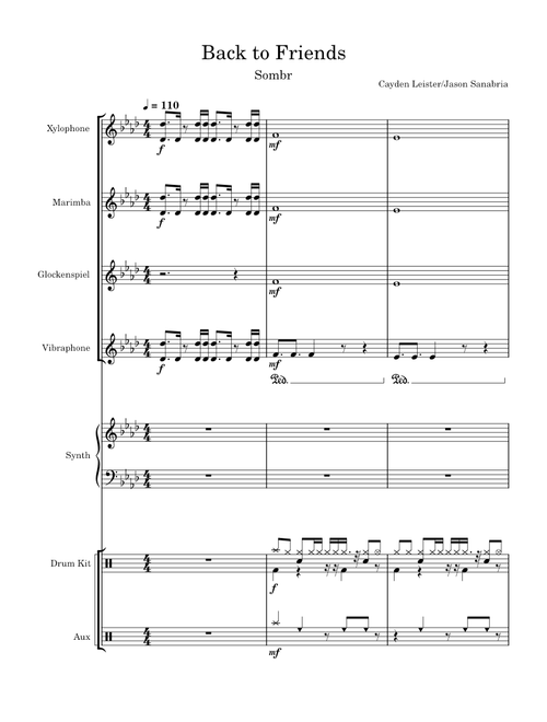 Back to friends – sombr