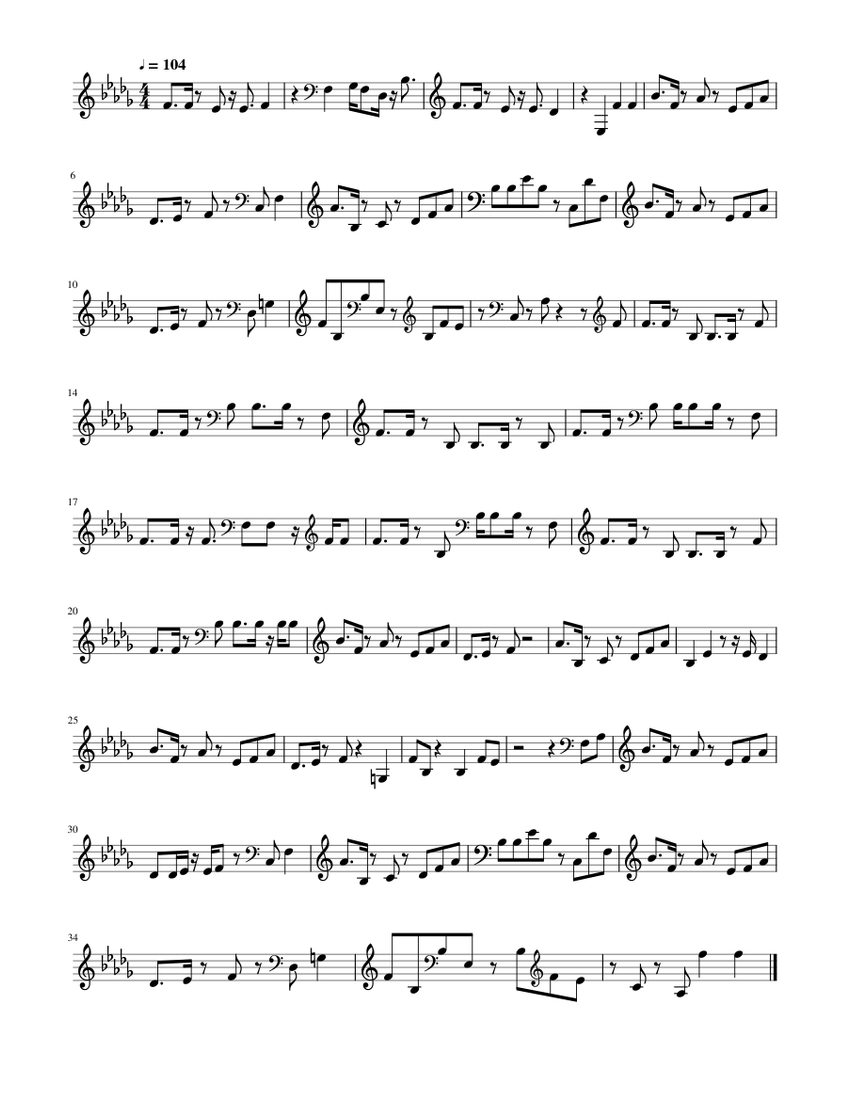楽譜 Persona4―ペルソナ4― ネバー・モア – ペルソナ4 – 目黒将司 楽譜 ピアノ (ソロ) | MuseScore.com