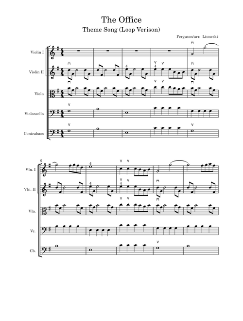 The Office Theme – Jay Ferguson The Office (Loop Version)