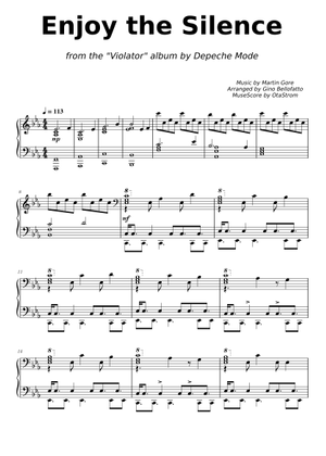 Enjoy the silence – Depeche Mode Depeche Mode - Sibeling dit..mscz