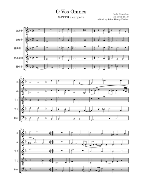 O vos omnes – Tomás Luis de Victoria O Vos Omnes